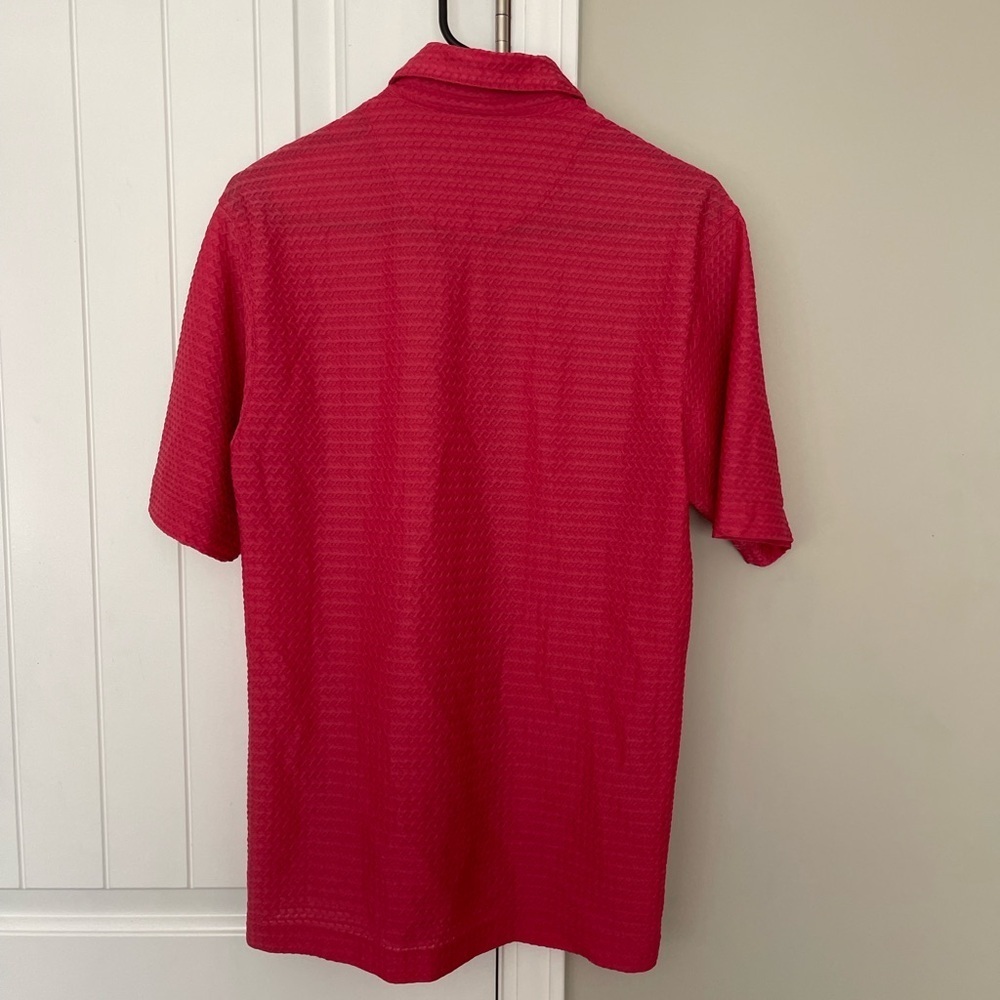 Tiger Woods Polo Shirt Men’s Small
Golf Red Stretch Lightweight Moisture
Wicking - Picture 5 of 5